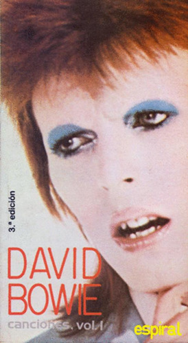 Libro Canciones 1 David Bowie