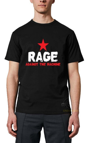 Camiseta Algodão Banda Rock Rage Against The Machine M3