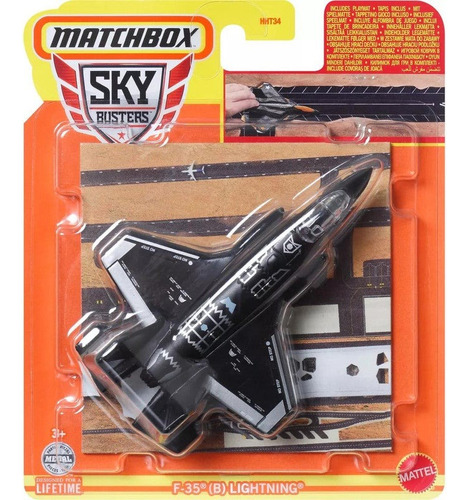 Matchbox - Mattel - F35 (b) Lightning - Avión De Metal Nuevo