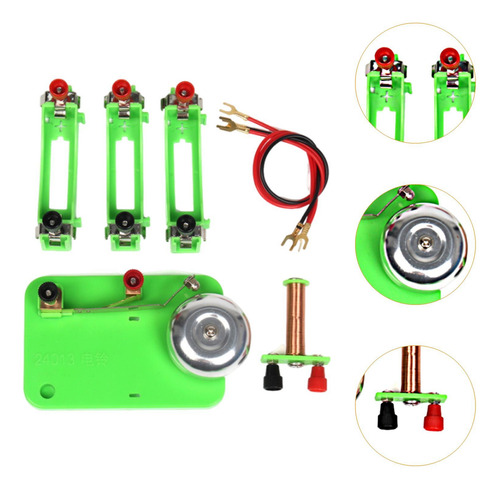 Electric Bell Learning Set Kit De Circuito De Retransmisión