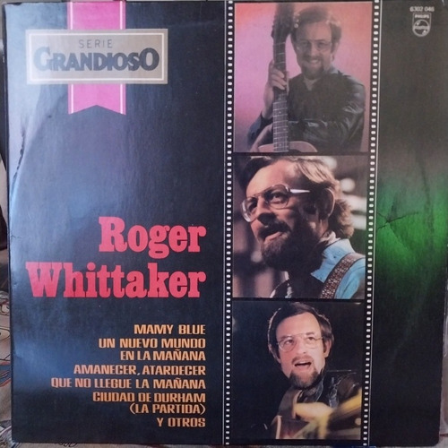 Roger Whittaker Serie Grandioso Tapa Y Vinilo 10