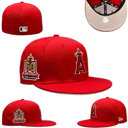 Gorra Béisbol,sombrero Roja De Los Angeles Angels Of Anaheim