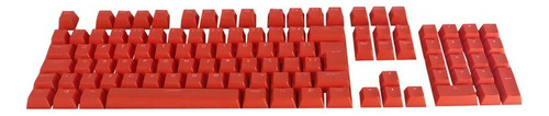 Conjunto De Teclas Vermelho - Keycaps Doubleshot 112 Teclas