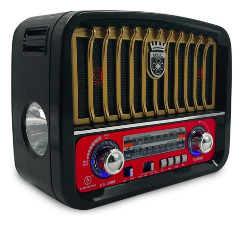 Rádio Bluetooh Sd/aux/usb Kapbom Ka-8808
