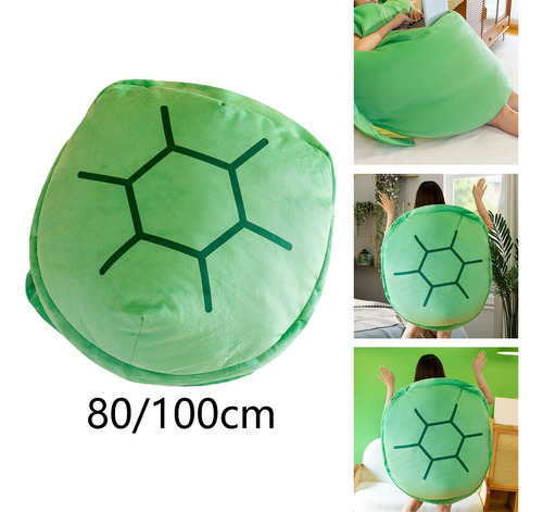 Almohadas De Concha De Tortuga Usable Juguete De 80cm