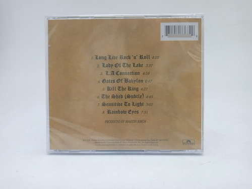 Imagem 8 de 8 de 3 Cds Rainbow - Ritchie Blackmore's, Rising, Long Live Rock