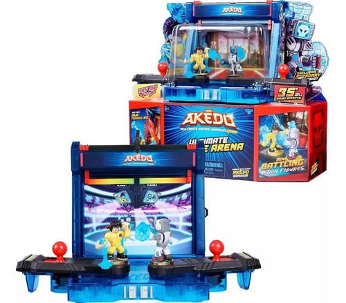 Akedo Ultimate Arcade Warriors Arena Batalla Pack X2 Fig. 