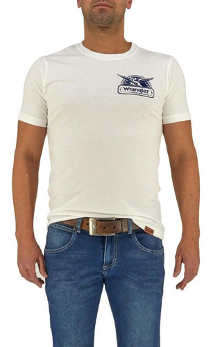 Imagen 1 de 5 de Playera Wrangler Hombre Manga Corta G43