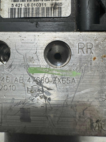 Módulo Abs Nissan Altima 2010-1347660zx65a Ml1139 (Usado)