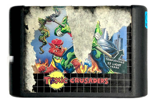Toxic Crusaders - Juego Para Sega Genesis Mega Drive