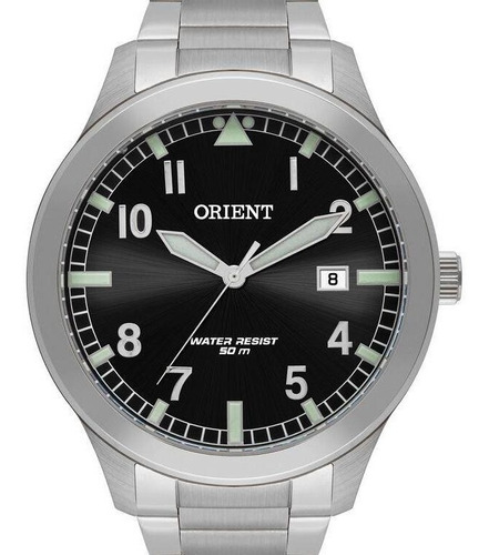 Relógio Orient Masculino Prata - Mbss1361 P2sx