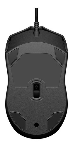 Mouse Com Fio Hp 100 Usb 1600dpi Original Preto