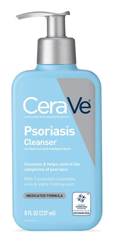 Cerave Jabón Limpiador Para Tratar Psoriasis 237 Ml Importad