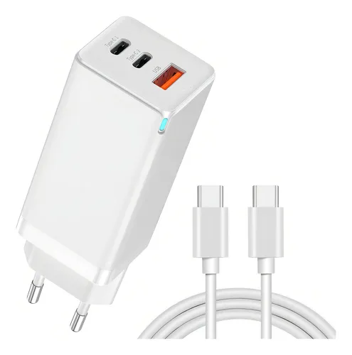 comprar Carregador Rápido Gan + Cabo 1m Turbo 65w iPhone 13 Pro