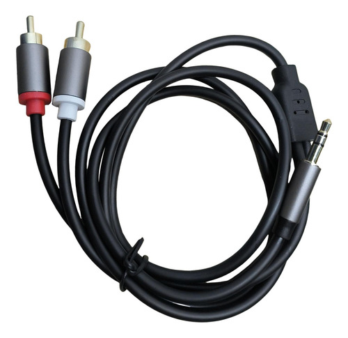 Estable Macho De 3,5 Mm A 2 Rca Y Macho Para Auriculares 3m