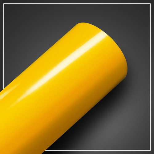 Adesivo Amarelo Para Envelopamento Geladeira 2,00x0,50 Full