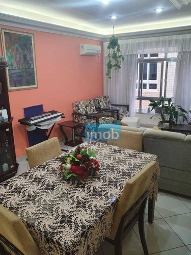Imagem 3 de 17 de Apartamento Com 3 Dormitórios À Venda, 135 M² Por R$ 530.000,00 - Embaré - Santos/sp - Ap7815