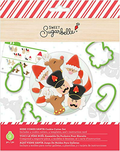 Cortadores De Galletas Sweet Sugarbelle, Here Comes Santa