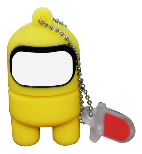 Pendrive Among Us Amarillo 32gb Unidad Flash Usb