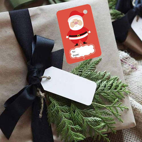 250 Uds Pegatinas Navideñas Sobres Sellos Etiquetas