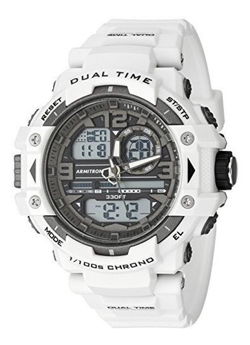 Reloj Armitron Sport Para Hombre 20/5062wht De Cuarzo