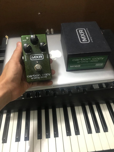 Pedal De Efecto Mxr Carbon Copy Analog Delay M169  Verde