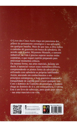 Imagem 2 de 2 de O Livro Dos Cinco Anéis