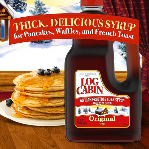 Syrup De Maíz Log Cabin