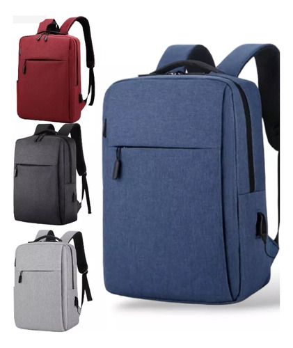 Morral, Mochila, Porta Laptop Unisex  Capacidad 20 L