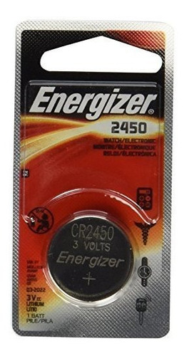 Batería De Litio Energizer Cr2450, 3v Ecr2450, 12 U.