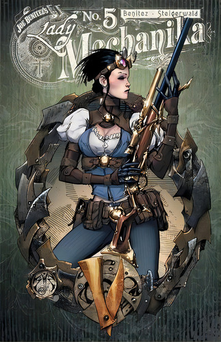 Lady Mechanika #5a: No Aplica, De Benitez, Joe. Serie No Aplica, Vol. No Aplica. Editorial Kamite Comic, Tapa Blanda, Edición 1 En Español