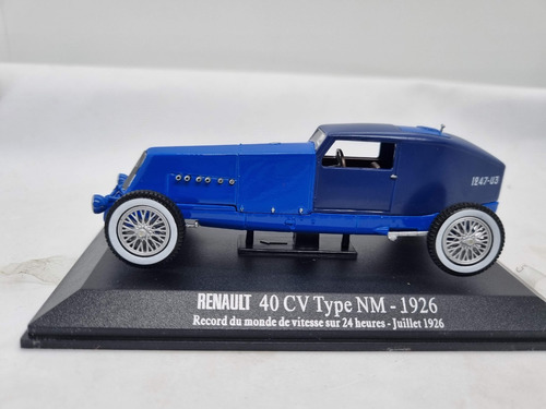 Renault 40cv Type Mm Record Del Mundo 1926 1/43 Eligor