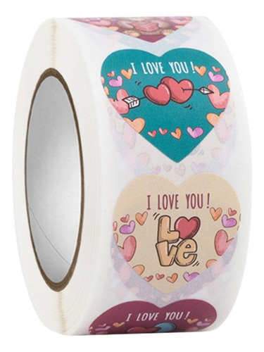 1 6 Pegatinas De San Valentín, Sellos, Ramo De Ramo, Estilo