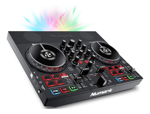 Numark Party Mix Live - Controlador De Dj Con Parlantes Inco