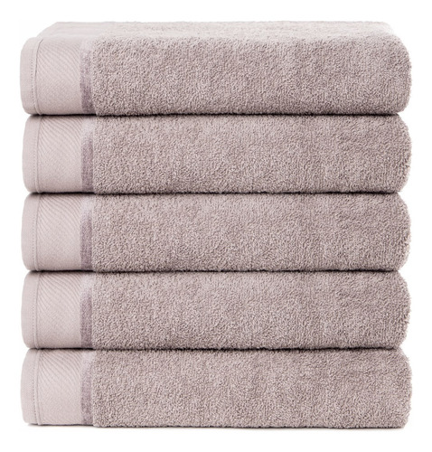Kit 10 Toalhas Banho Banhão Canadá Toalha Gigante 360 Gramas Cor Sortidas Lisa