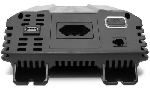 Imagem 2 de 3 de Inversor De Voltagem Tech One 300w 12v Para 110v Modificada