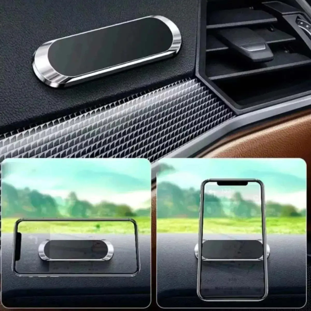 Suporte Veicular Magnético P/ Celular Gps Imã Potente · foto 2