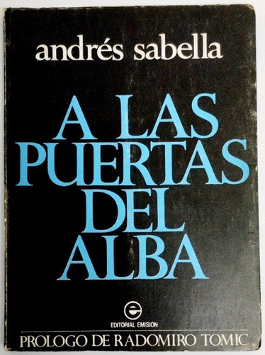 Andrés Sabella A Las Puertas Del Alba 1987
