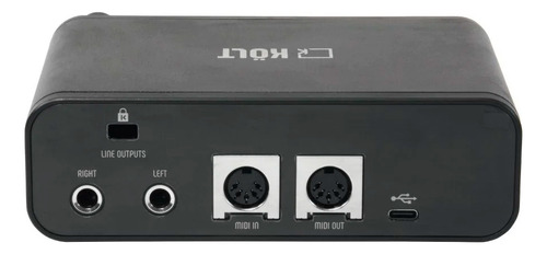 Interface Conexões Midi Költ Trackbox 22 Midi