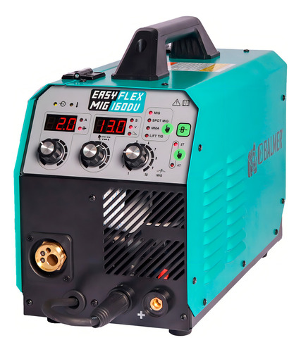 Máquina De Solda 160a 127/220V Mig Tig Eletrodo Easy Balmer