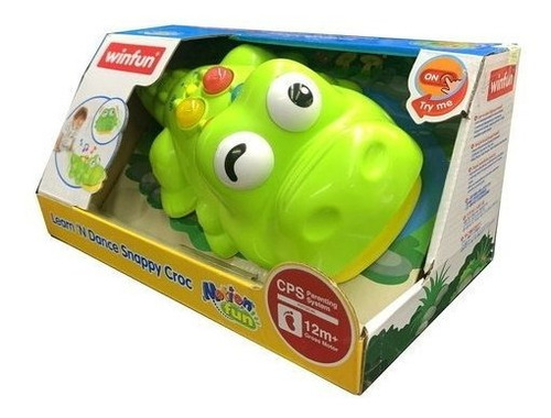 Imagen 5 de 10 de Cocodrilo Con Luz Y Sonido Interactivo Winfun Jeg 0699-nl