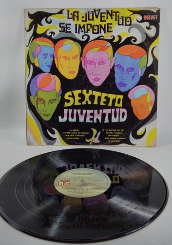 Lp Vinyl  Sexteto Juventud , La Juventud Se Impone Sonero C