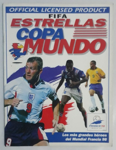 Revista Las Estrellas De La Copa Del Mundo Francia 98 Fs