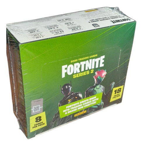 Caja De 18 Sobres Fortnite Serie 2 Drops Back Panini Idioma Español