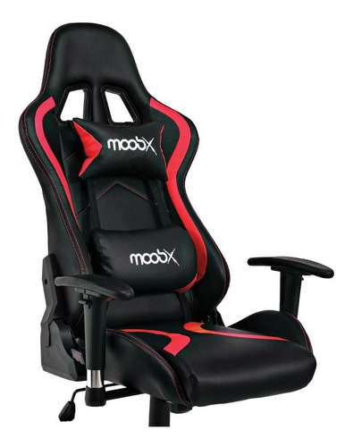 Cadeira Gamer Moobx Thunder Reclinável Com Braço Regulável