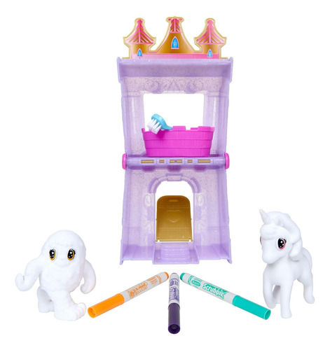 Crayola Scribble Scrubbie Peculiar Pets, Palace Playset Con