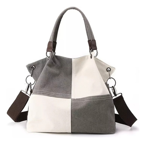 Bolso De Hombro Multifuncional De Patchwork Para Mujer