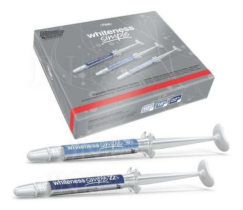 Blanqueador Dental Whiteness Simple 16% Fgm 5  Novacekdental