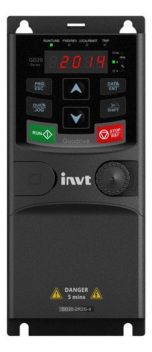 Variador De Velocidad 0,5hp 0,4kw 220v Gd20 Invt