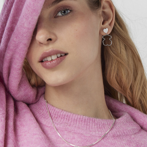 Aros New Silueta De Plata Tous